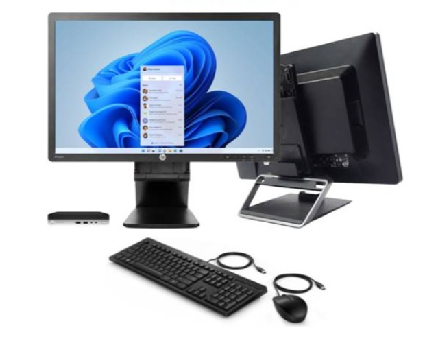 Min PC HP 400 G4 + MONITOR 23' + TECLADO + RATÓN